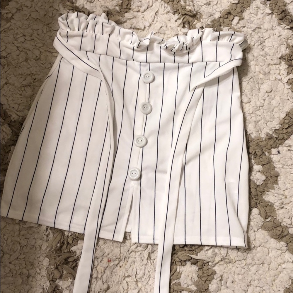Striped skirt